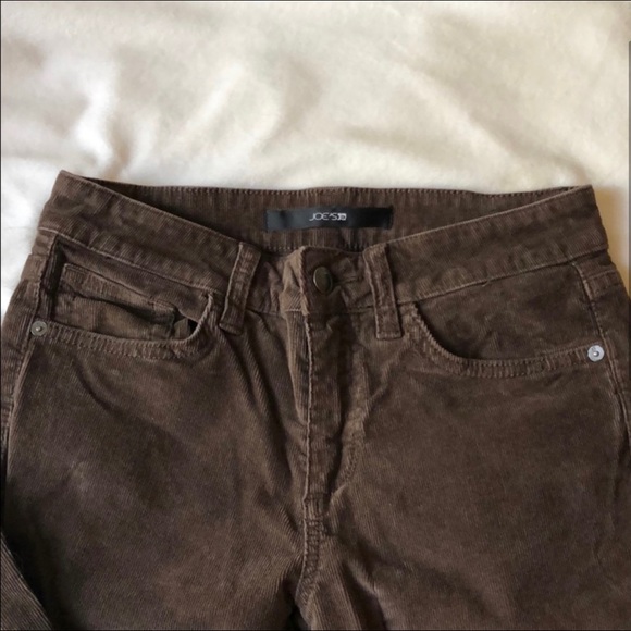Joes skinny Visionaire corduroy jeans chocolate color size 26 - Picture 5 of 6